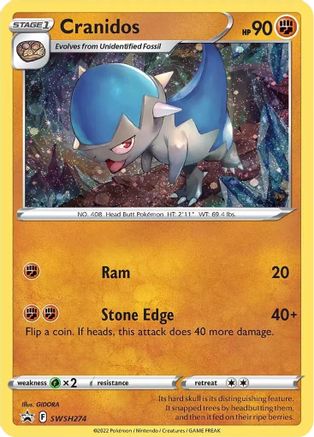 Cranidos (SSP-SWSH274) (Holofoil)
