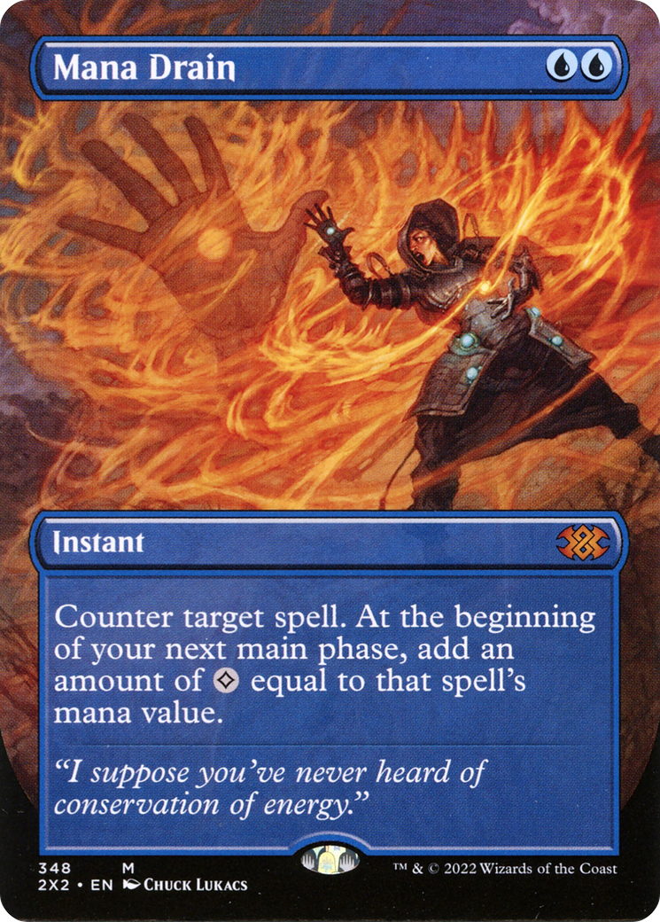 Mana Drain (2X2-348) (Borderless)