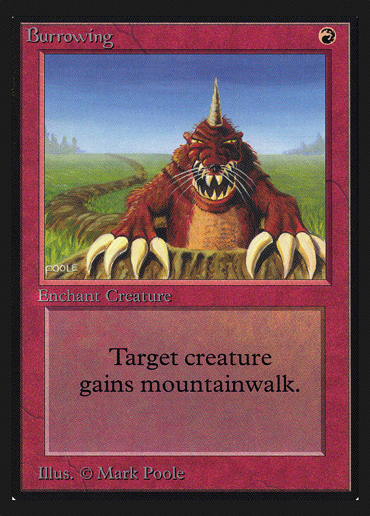 Burrowing (CED-139)
