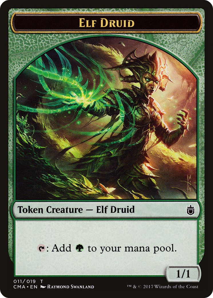 Elf Druid Token (CMA-011)