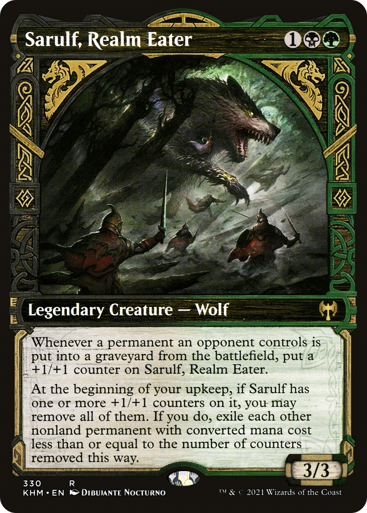 Sarulf, Realm Eater (KHM-330) (Showcase)