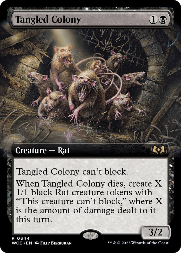 Tangled Colony (WOE-344) (Extended Art)