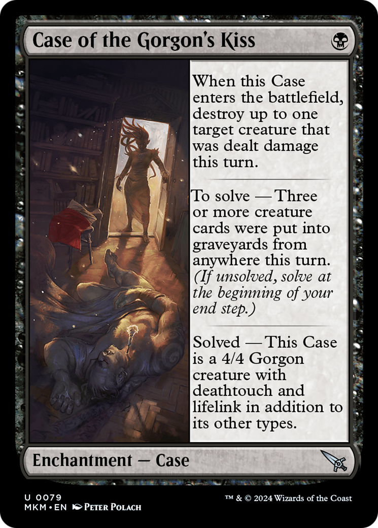 Case of the Gorgon's Kiss (MKM-079) (Foil)