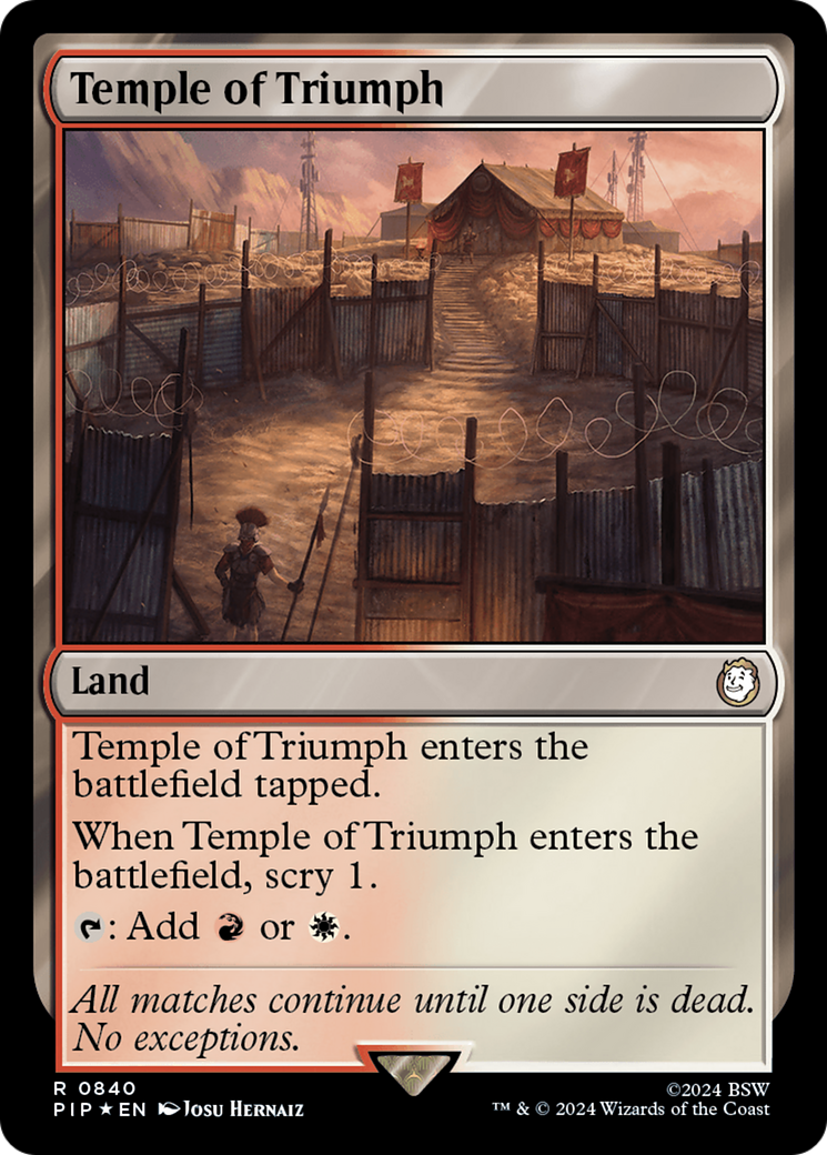 Temple of Triumph (PIP-840) (Surge Foil)