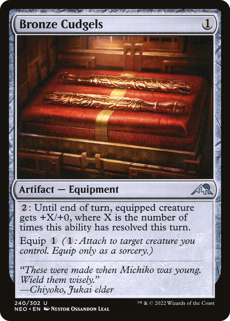 Bronze Cudgels (NEO-240)