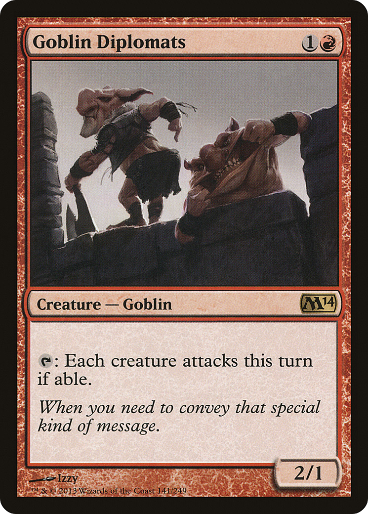 Goblin Diplomats (M14-141) (Foil)