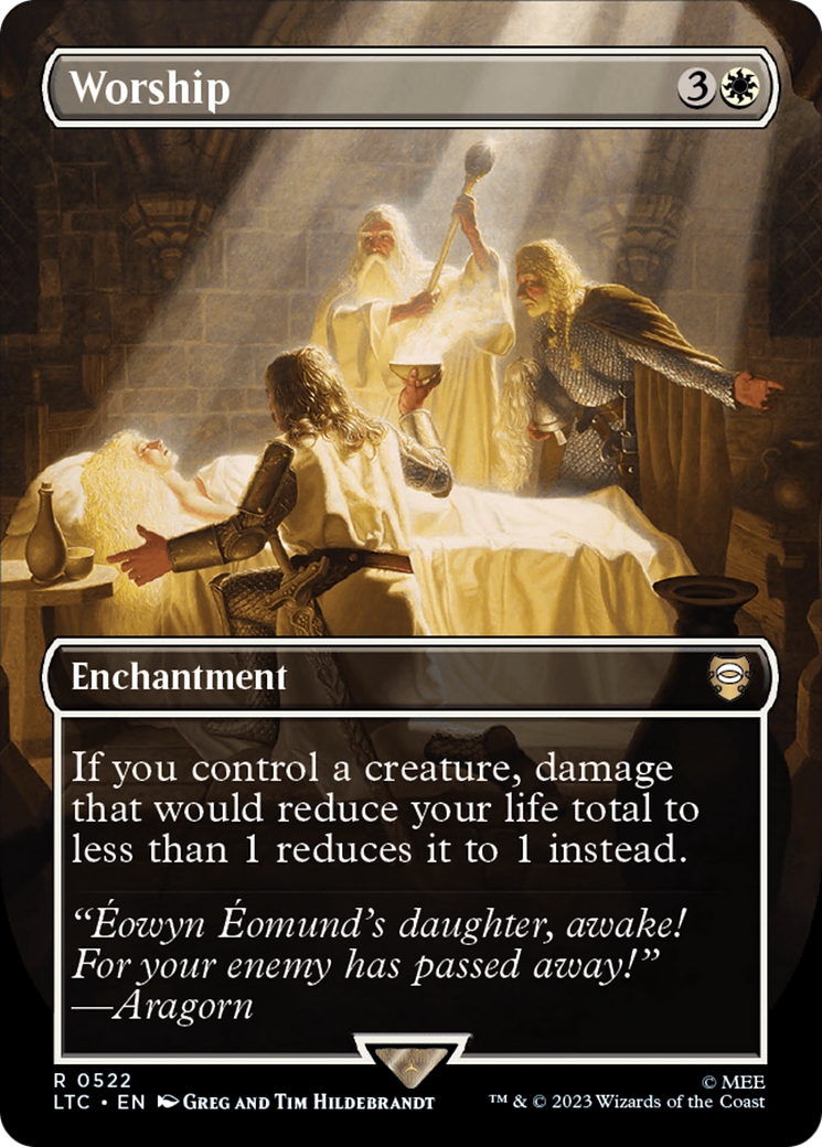 Worship (LTC-522) (Borderless) (Foil)