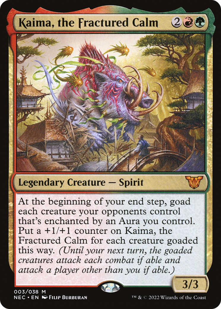 Kaima, the Fractured Calm (NEC-003) (Foil)