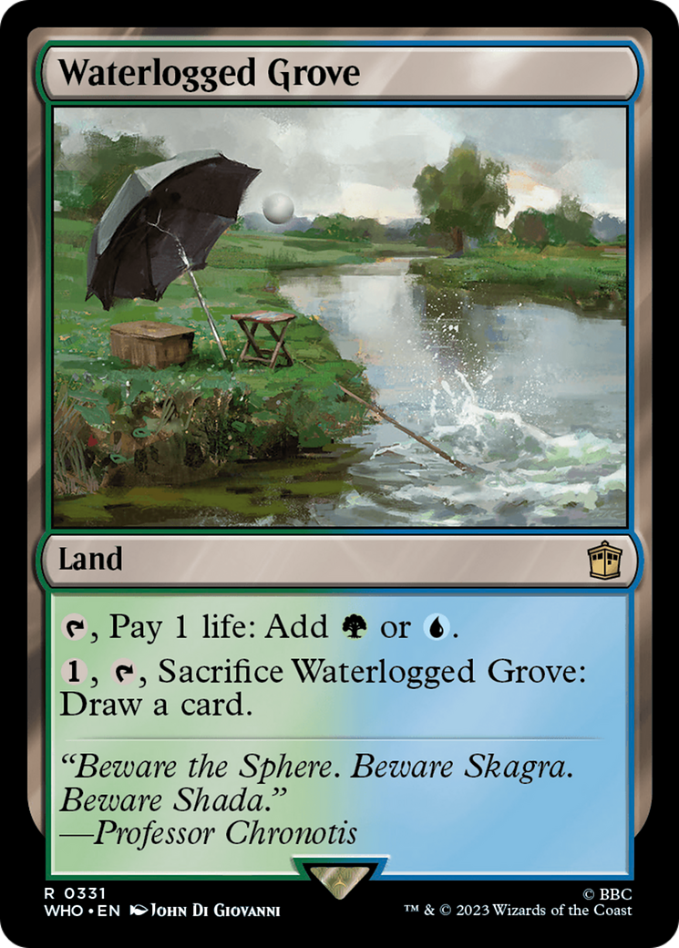 Waterlogged Grove (WHO-331) (Foil)