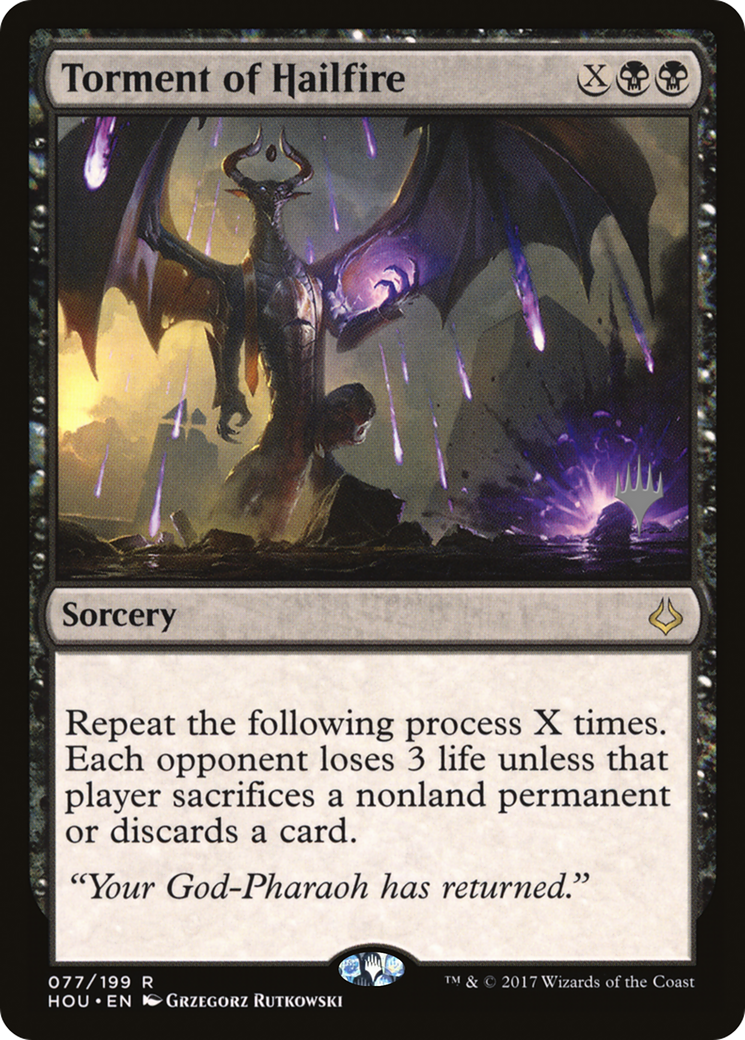 Torment of Hailfire (PPAFR-77P) (Foil)
