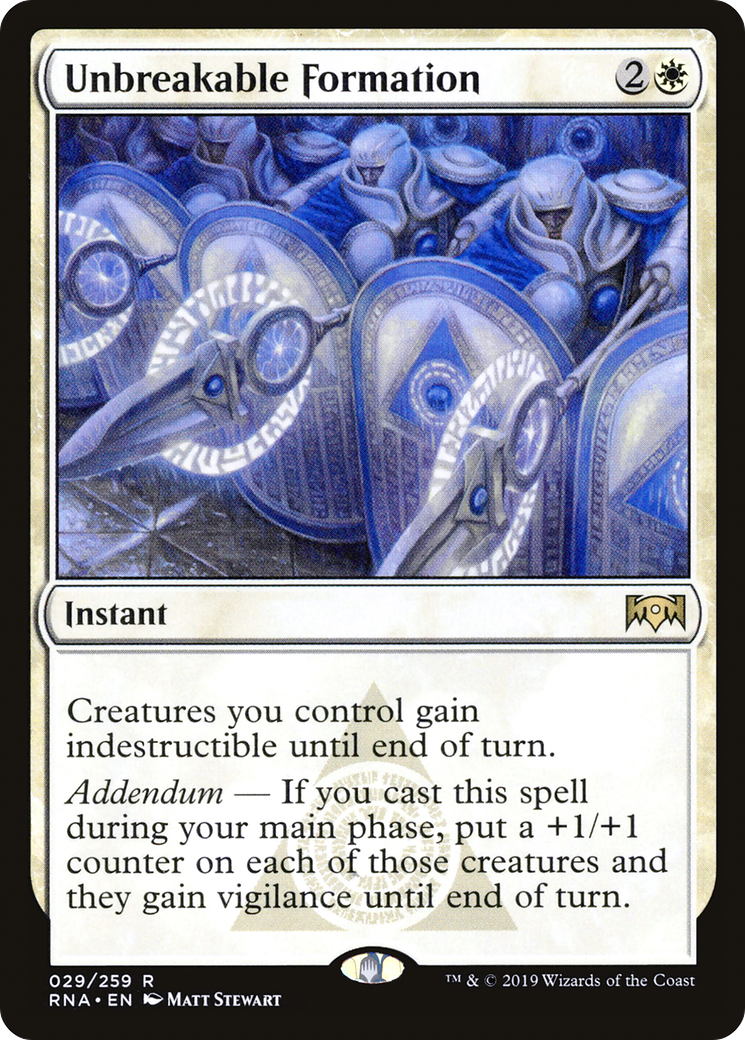 Unbreakable Formation (RNA-029) (Foil)