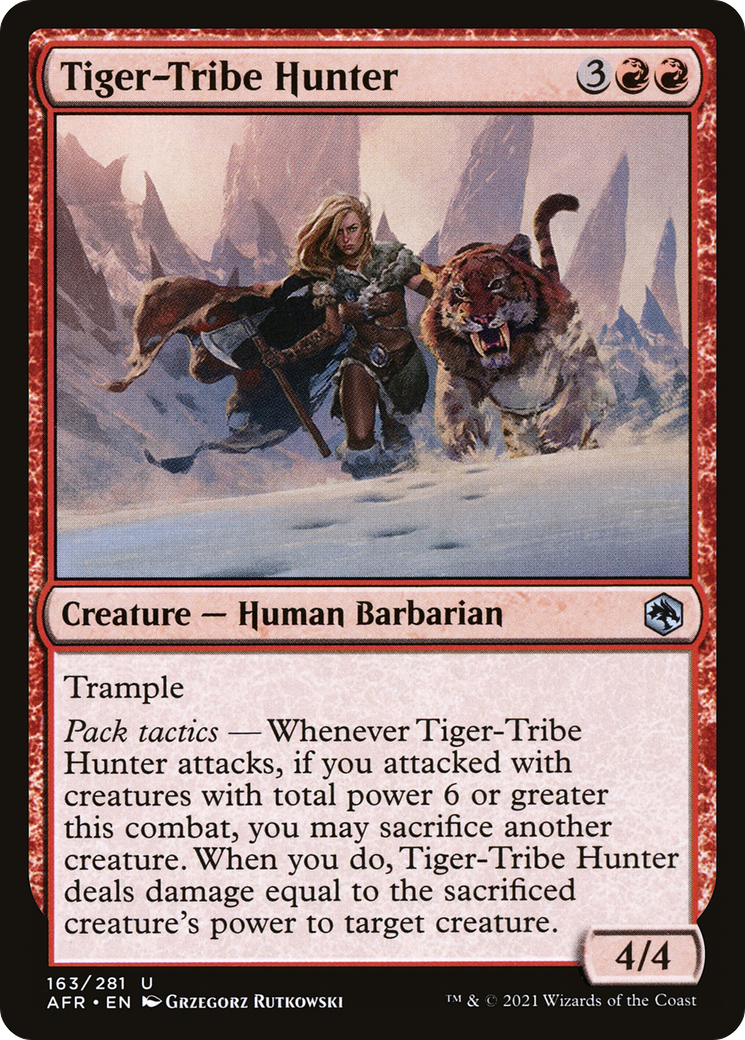 Tiger-Tribe Hunter (AFR-163)