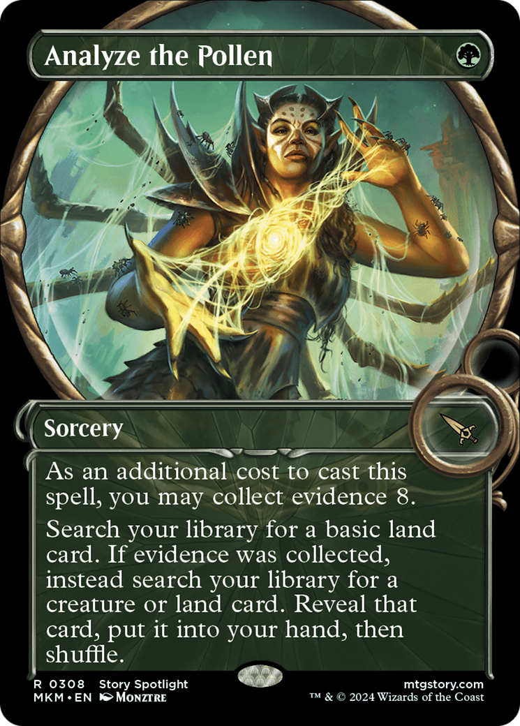 Analyze the Pollen (MKM-308) (Showcase) (Foil)