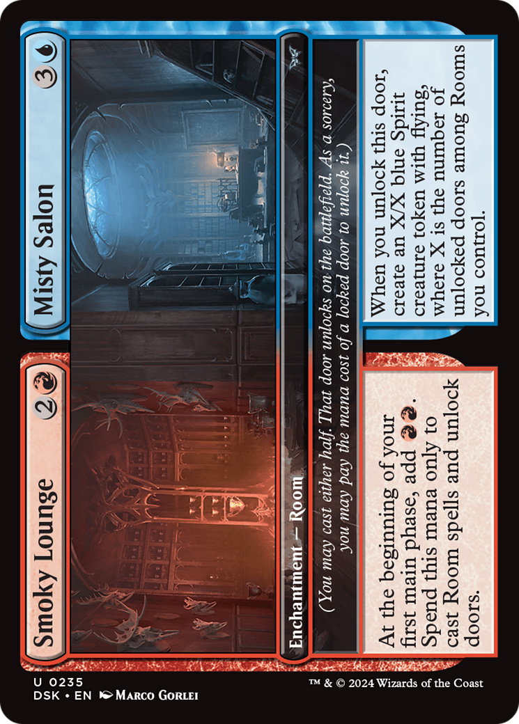 Smoky Lounge // Misty Salon (DSK-235) (Foil)