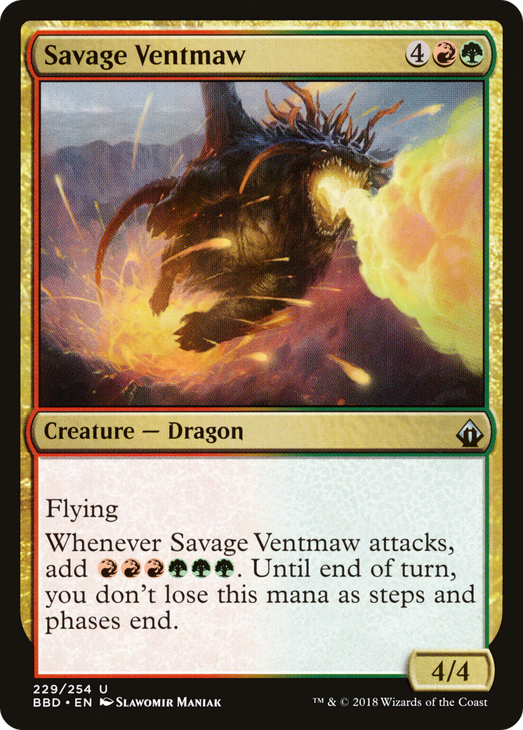 Savage Ventmaw (BBD-229) (Foil)