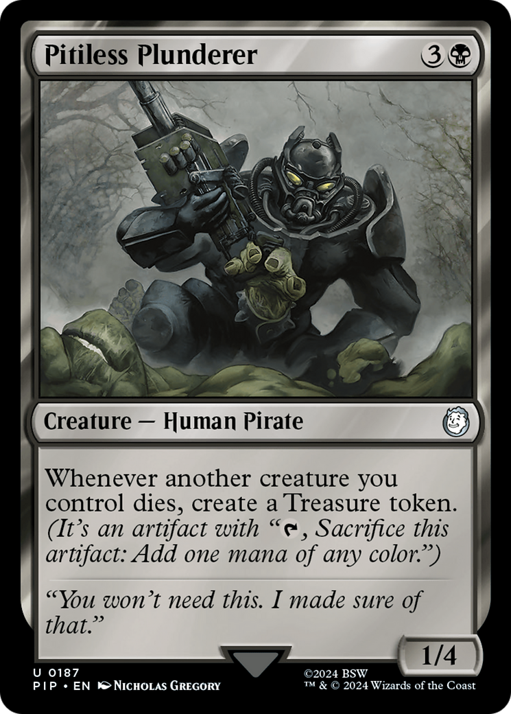 Pitiless Plunderer (PIP-187) (Foil)