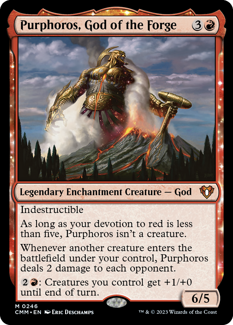 Purphoros, God of the Forge (CMM-246)