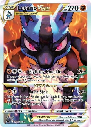 Lucario VSTAR (SSP-SWSH291) (Holofoil)