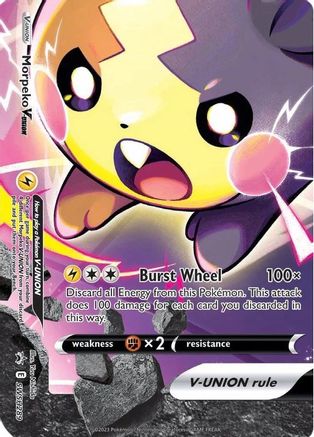 Morpeko V-Union (SSP-SWSH289) (Holofoil)