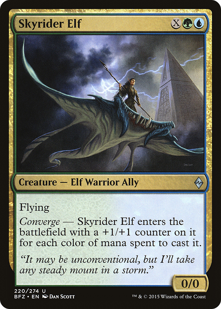 Skyrider Elf (BFZ-220)