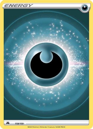 Darkness Energy (Texture Full Art) (CRZ-158) (Holofoil)