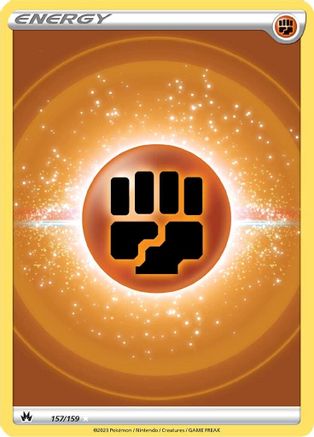 Fighting Energy (Texture Full Art) (CRZ-157) (Holofoil)