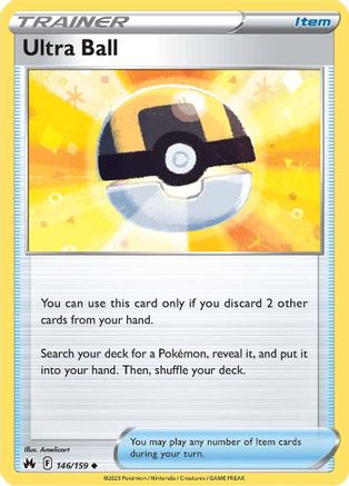 Ultra Ball (CRZ-146) (Reverse Holofoil)