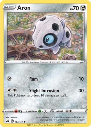 Aron (CRZ-087) (Reverse Holofoil)