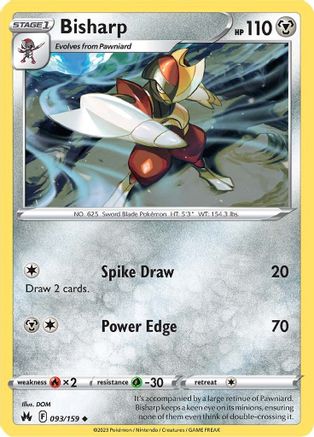 Bisharp (CRZ-093) (Reverse Holofoil)