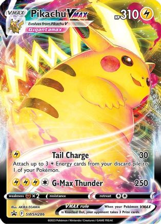 Pikachu VMAX (SSP-SWSH286) (Holofoil)