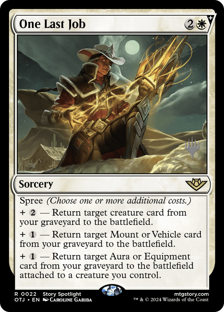 One Last Job (PPOTJ-22P) (Foil)