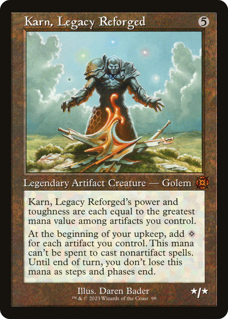 Karn, Legacy Reforged (MAT-099) (Showcase) (Foil)