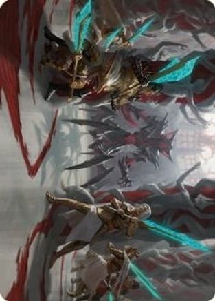 Goldwardens' Gambit Art Card (ASONE-029)