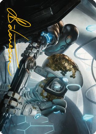 Myr Kinsmith Art Card (Gold-Stamped Signature) (ASONE-056)