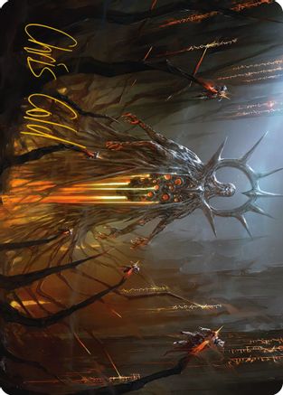 Solphim, Mayhem Dominus Art Card (Gold-Stamped Signature) (ASONE-035)