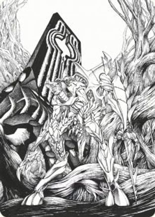 Lukka, Bound to Ruin Art Card (ASONE-079)