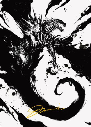 Capricious Hellraiser Art Card (Gold-Stamped Signature) (ASONE-073)