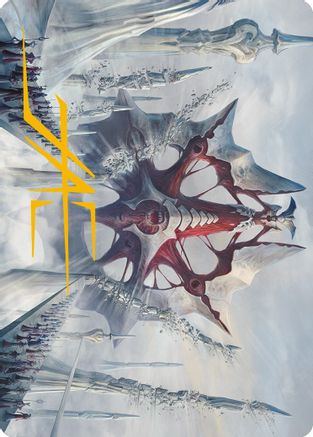 Mondrak, Glory Dominus Art Card (Gold-Stamped Signature) (ASONE-005)