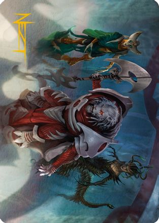 Norn's Decree Art Card (Gold-Stamped Signature) (ASONE-006)