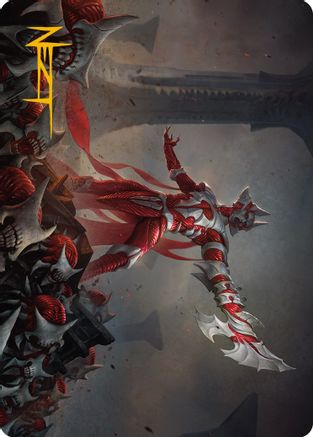 Mite Overseer Art Card (Gold-Stamped Signature) (ASONE-004)
