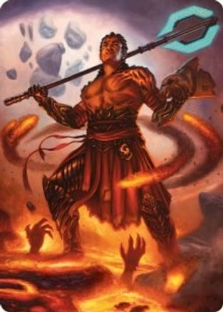 Koth, Fire of Resistance Art Card (ASONE-031)