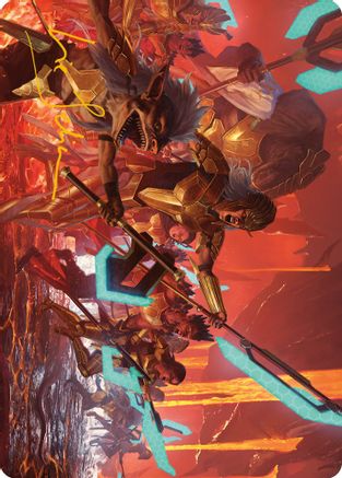 Roar of Resistance Art Card (Gold-Stamped Signature) (ASONE-034)