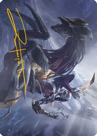 Ria Ivor, Bane of Bladehold Art Card (Gold-Stamped Signature) (ASONE-053)