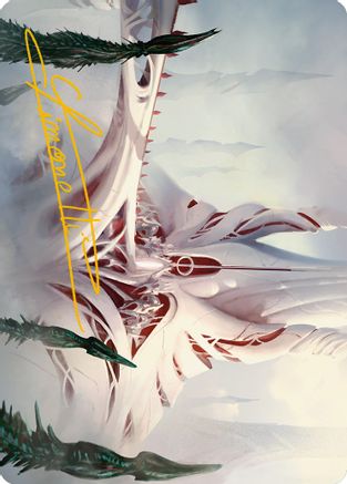The Fair Basilica Art Card (Gold-Stamped Signature) (ASONE-059)