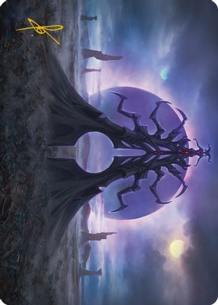 Black Sun's Twilight Art Card (Gold-Stamped Signature) (ASONE-019)