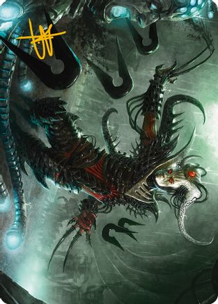 Vraan, Executioner Thane Art Card (Gold-Stamped Signature) (ASONE-024)