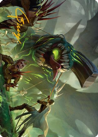 Noxious Assault Art Card (Gold-Stamped Signature) (ASONE-041)