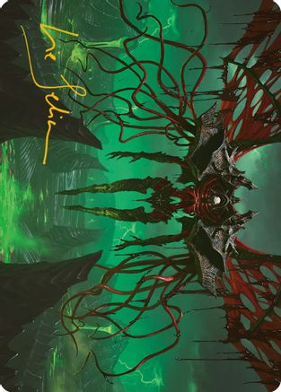 Archfiend of the Dross Art Card (Gold-Stamped Signature) (ASONE-018)