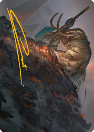 Against All Odds Art Card (Gold-Stamped Signature) (ASONE-001)