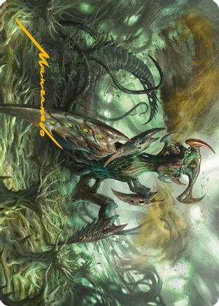 Zopandrel, Hunger Dominus Art Card (Gold-Stamped Signature) (ASONE-044)